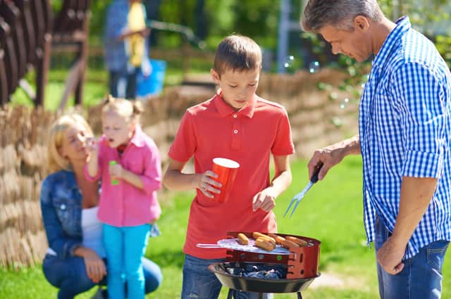 Now, just watch me son if you want to learn how to burn sausages... Picture Shutterstock
