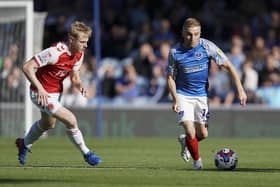 Joe Morrell is expected to be selected for Wales' World Cup squad - earning Pompey a windfall. Picture: Jason Brown/ProSportsImages