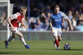 Joe Morrell is expected to be selected for Wales' World Cup squad - earning Pompey a windfall. Picture: Jason Brown/ProSportsImages