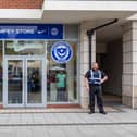 The new Pompey Store in Gunwharf Quays opened its doors on November 1. The pop-up store will be open until the end of January.  Picture: Mike Cooter (011124)