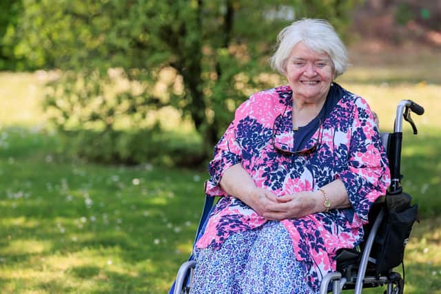 Alice Judge on an RAF Benevolent Fund Group break to Sinah Warren, Hayling Island. Picture by Joel Chant