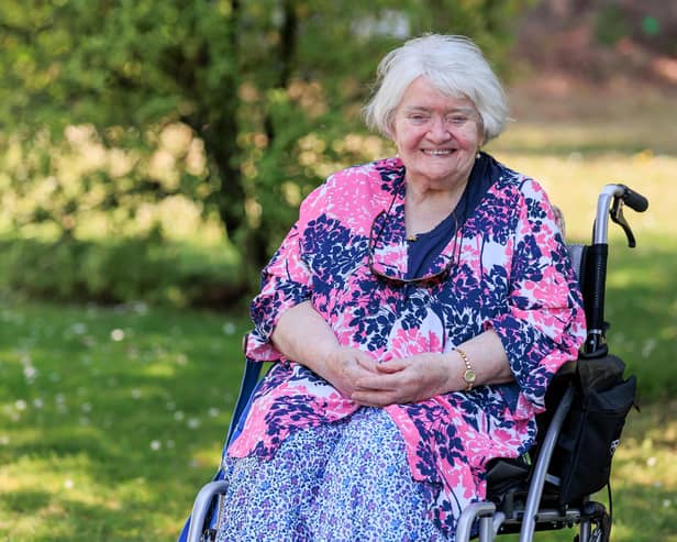 Alice Judge on an RAF Benevolent Fund Group break to Sinah Warren, Hayling Island. Picture by Joel Chant