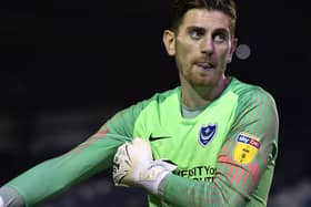 Luke McGee has joined Forest Green Rovers following 55 appearances at Fratton Park. Picture: Barry Zee