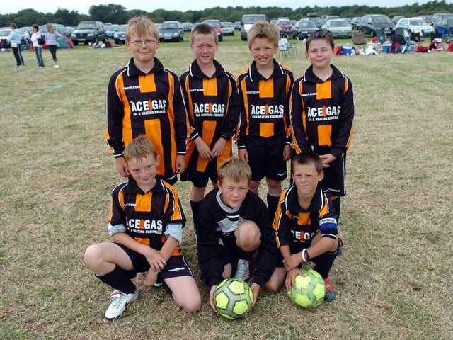 Back (from left): James Whiefield, Liam Davies, James Chamberlain, Darwin Van Progg. Front: George Jempson, Reece Hughes, Jordan Shorney