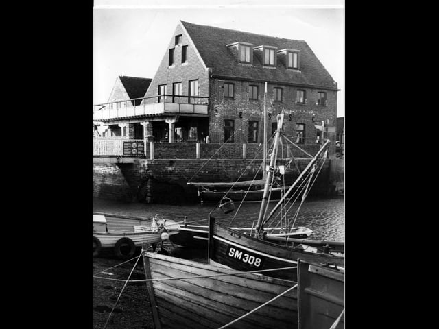 Emsworth Slipper Sailing Club at Quay Mill, 1984. The News PP5698