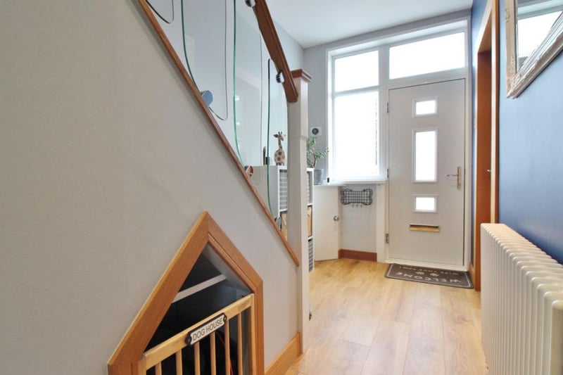 It is contemporary throughout and it has been designed to a high standard.