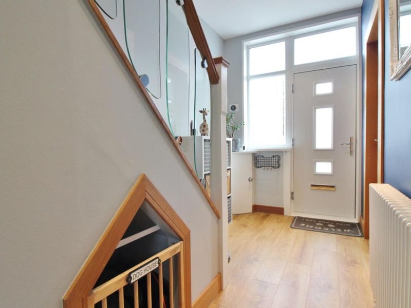 It is contemporary throughout and it has been designed to a high standard.