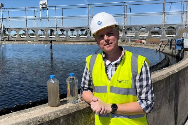 Sam Underwood, senior stakeholder manager on the Water For Life project from Southern Water.