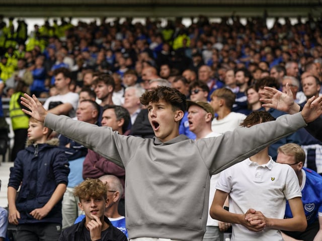 Pompey fans demonstrated their loyalty with another superb showing on the road