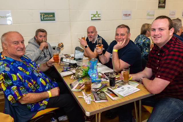 Wickham Beer Festival 2006 - Enjoying their beers and pies. Picture: Vernon Nash 060419-040