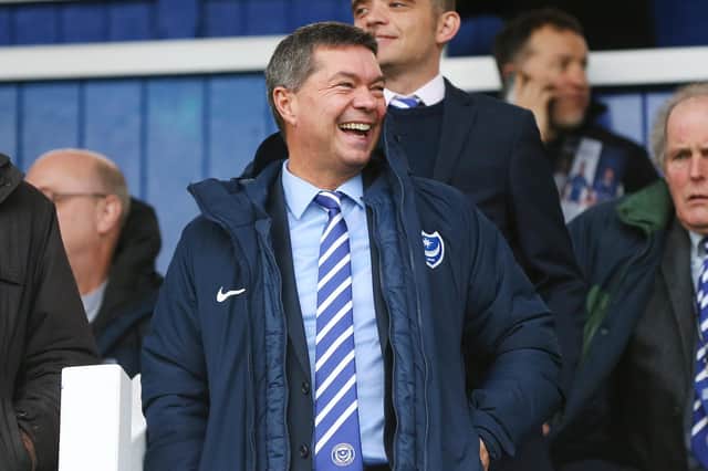 Pompey chief executive Mark Catlin has revealed the Blues' Michael Jacobs transfer business has impressed rival League One clubs. Picture: Joe Pepler