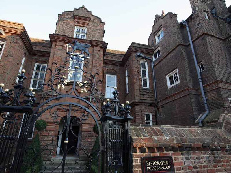ROCHESTER, ENGLAND - FEBRUARY 03:  A general view of Restoration House, believed to be the inspiration for Satis House in Charles Dickens' novel "Great Expectations" on February 3, 2012 in Rochester, England. The bicentenary of Charles Dickens' birth, one of England's greatest ever authors, is marked on February 7, 2012. Dickens' novels, written and set during the Victorian period, represent some of English literature's most iconic texts. His work which concentrates largely on social injustice, continues to hold relevance with over 300 film and television adaptations based on his books.  (Photo by Oli Scarff/Getty Images)
