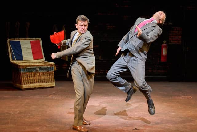 Thom Tuck and Dennis Herdman in The Play What I Wrote. Picture by Manuel Harlan