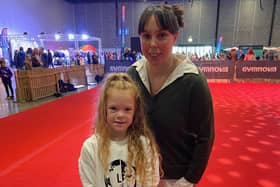 Pictured: (Left to Right) Isla Williams and Beth Tweddle