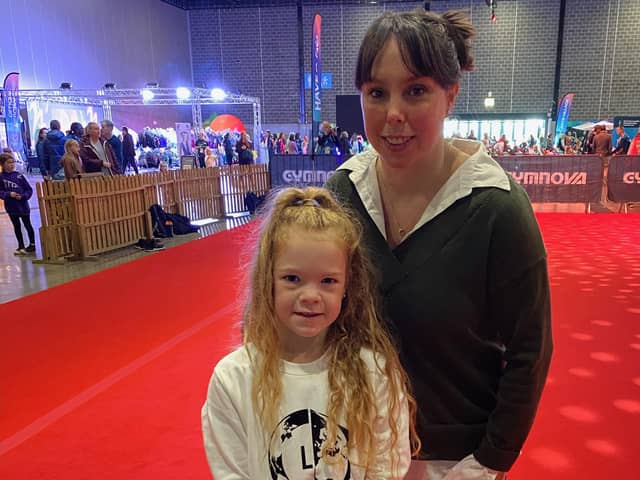 Pictured: (Left to Right) Isla Williams and Beth Tweddle