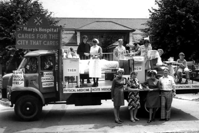 Can anyone remember or name any of the people involved in dressing the 1977 St Mary’s Hospital carnival lorry?