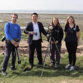 Alan Mak met with Anna Parry and rangers from Bird Aware Solent, who are working to conserve local bird populations.