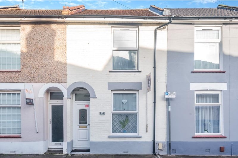 This two bedroom, terraced home is in the heart of Portsmouth not far from Kingston Park. It has a garden, living room, a second reception room, conservatory, kitchen, two bedrooms and an upstairs bathroom. It is on the market with Leadenhall Estates/Zoopla priced at £230,000.