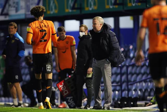 Kenny Jackett and Pompey's dressing room were not happy with the awarding of the penalty which gave Oxford a point at Fratton Park. Picture: Joe Pepler