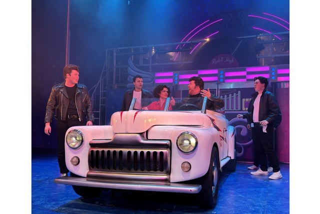 Grease, a Paul Woolf production for The Kings Theatre, is at The Kings from April 9-14, 2024