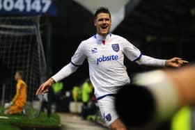 Sonny Bradley in Pompey colours