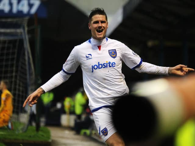 Sonny Bradley in Pompey colours