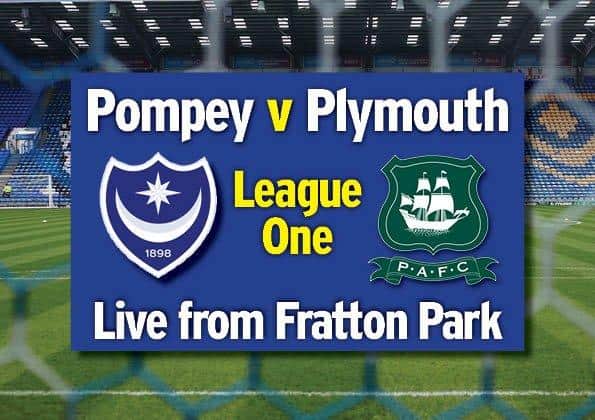 Pompey host Plymouth today in League One.