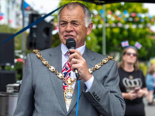 The Mayor of Gosport, Councillor Jamie Hutchison. Picture: Mike Cooter (040622)
