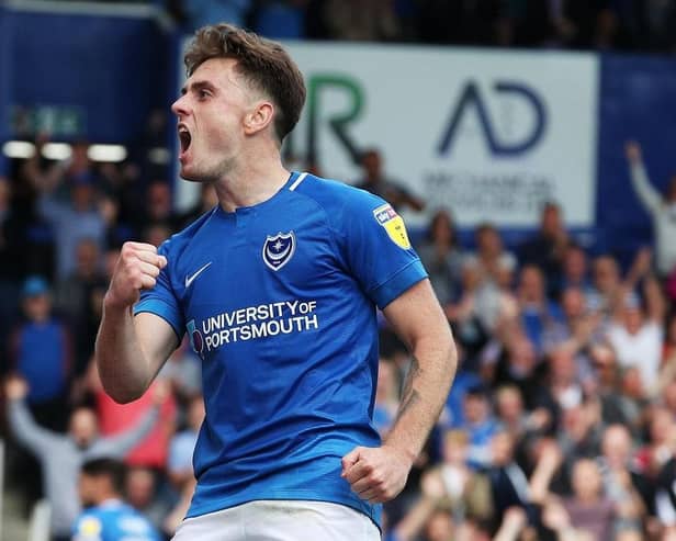 Gaffer for a Day, George Sadler, believes Ben Thompson should have been signed to bring happiness to the Fratton faithful. Picture: Joe Pepler