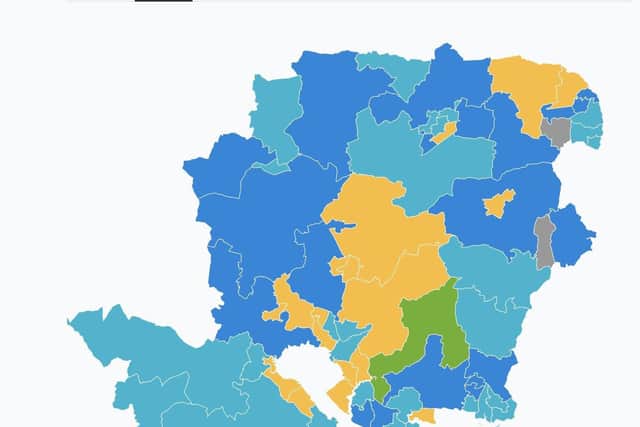 Hampshire County Council projections. Image: PollCheck