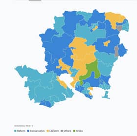 Hampshire County Council projections. Image: PollCheck