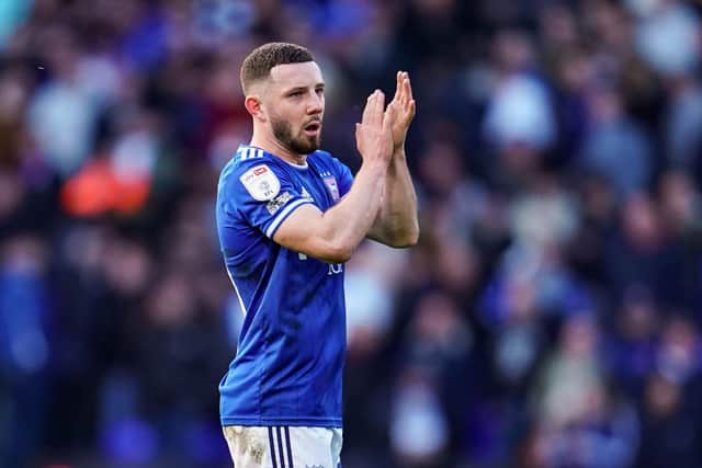 Conor Chaplin set up Marcus Harness for Ipswich's opener against Pompey