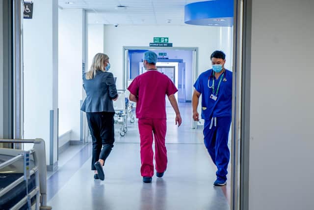 GV of Queen Alexandra Hospital, Portsmouth. Picture: Habibur Rahman
