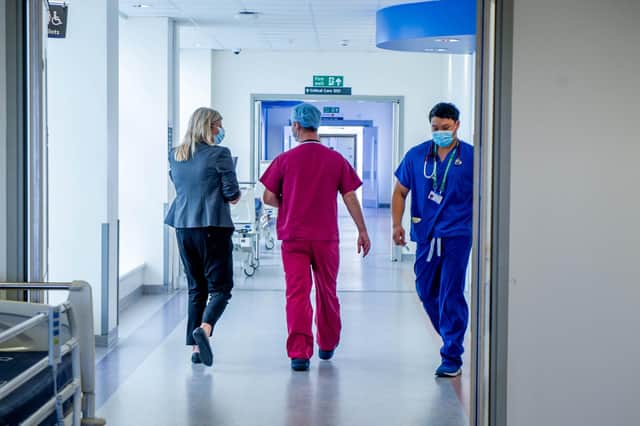 GV of Queen Alexandra Hospital, Portsmouth. Picture: Habibur Rahman