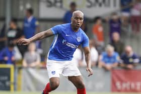 Former Liverpool defender Andre Wisdom featured twice for Pompey in pre-season in the summer of 2022.