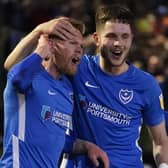 George Hirst admits he contemplated quitting Pompey in January before finally breaking into Danny Cowley's side. Picture: Jason Brown