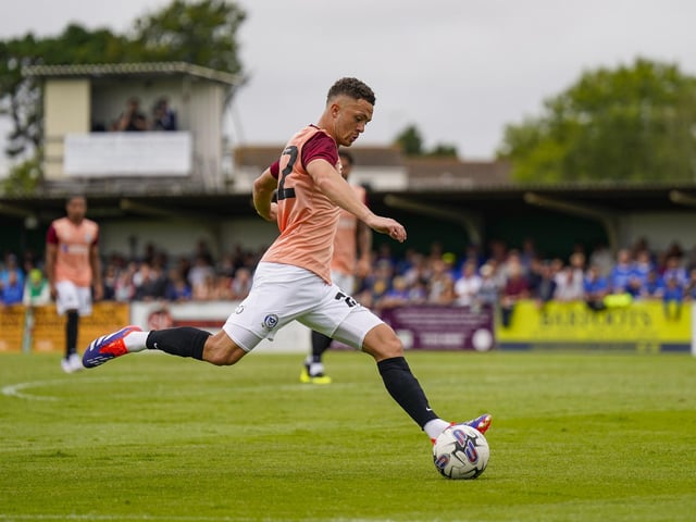 Moved from right-back to centre-half, partnering Shaughnessy, and was caught out a little for the first goal. Settled down, but didn’t look entirely comfortable with his different role, as you would imagine. Struggled.