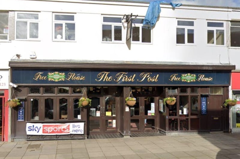 The First Post at 42 High Street, Cosham, has a pint of Carling for £3.43