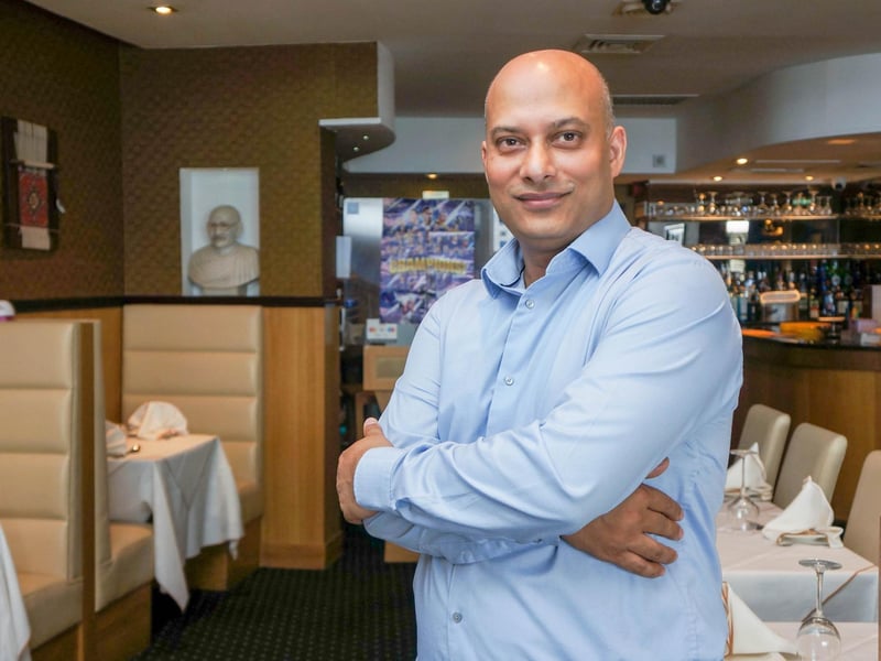 Gandhi Indian restaurant in Portsmouth has recently been taken over by Ash Haque and has undergone a renovation. A new menu has also been launched as part of the take over.   Pictured: Owner Ash Haque  Picture: Habibur Rahman