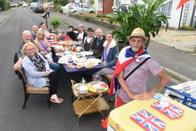 Residents in St Mary's Road, Stubbington, held a street party on Sunday, June 5 to celebrate The Queen's Platinum Jubilee.
Picture: Sarah Standing (050622-9634)