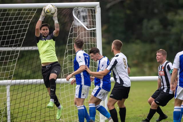 Denmead keeper Chris Clark could make a first team return in the next few weeks.
