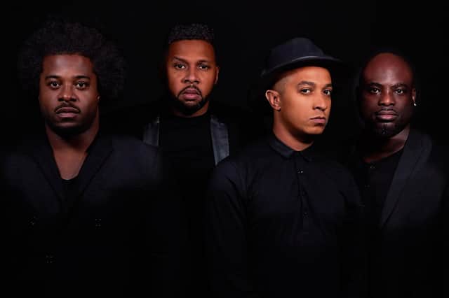 Damage are playing Portsmouth Guildhall on March 18, 2020 as part of the Boys Are Back tour. Andrez Harriott is far left. Picture by Rahsaan Jas