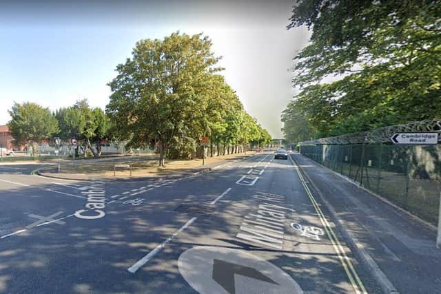 Military Road in Gosport has been shut amid an on-going police incident. Photo: Google