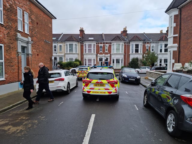 Murder probe in Somerstown after man, 38, dies. Police were at the scene of Playfair Road at the junction of St Andrews Road
