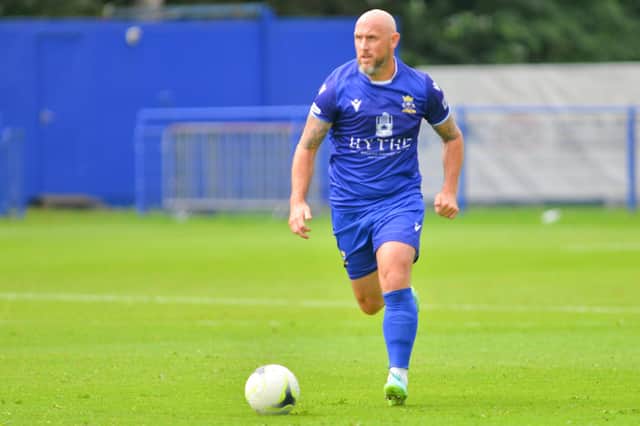 Former Hawks and Gosport defender Lee Molyneaux is among the experienced players Baffins have signed since 2020/21 was curtailed. Picture: Martyn White.