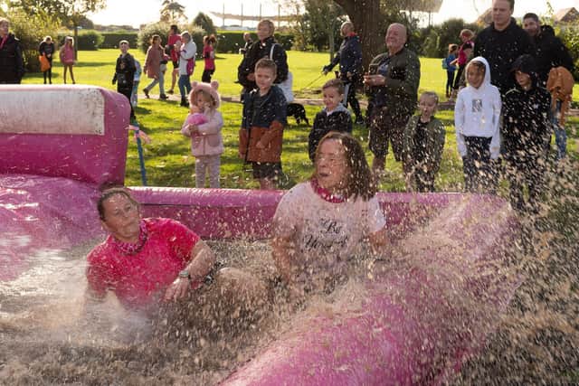 Yesterday's Pretty Muddy Race for Life event. Picture: Keith Woodland (301021-371)