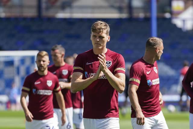 Pompey centre-back Sean Raggett