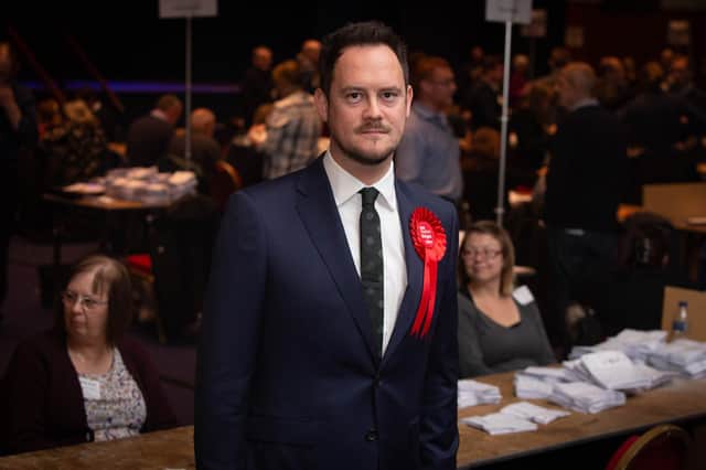 Stephen Morgan, Portsmouth South MP during last year's election.  Picture: Habibur Rahman