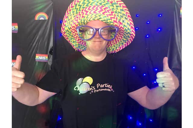 Justin Pannell of Children's Parties Portsmouth.