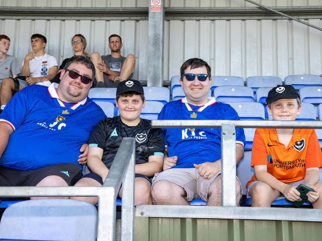 Pompey fans make annual pre-season trip to Westleigh Park